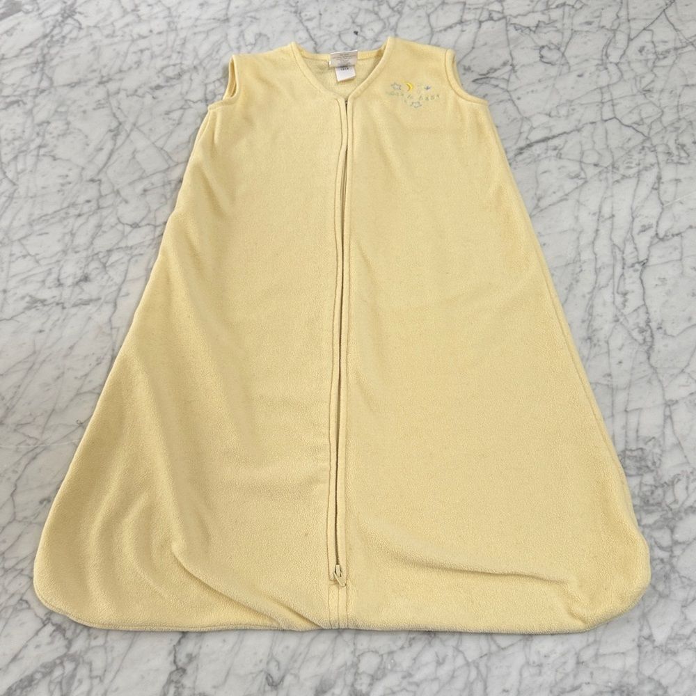 Halo SleepSack Fleece Wearable Blanket Size Large 12–18M Yellow
